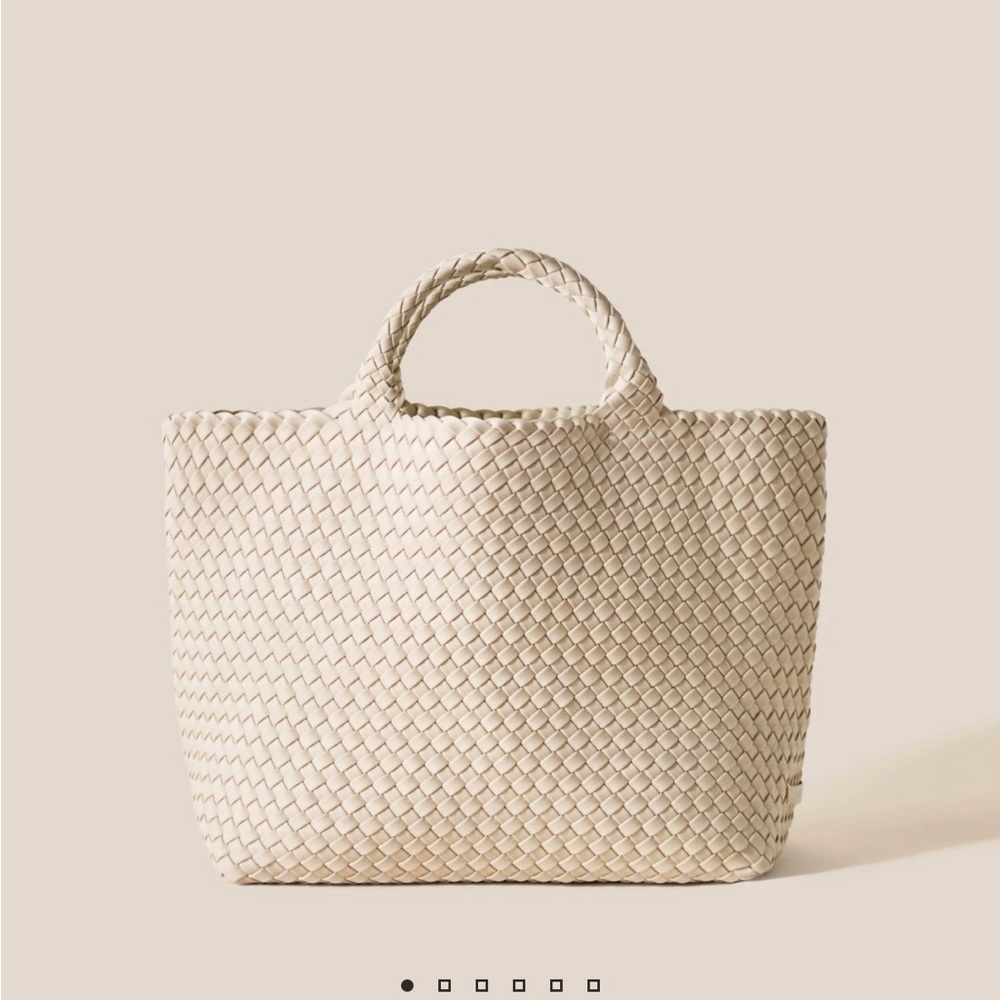 Naghedi St. Barths Tote Medium. Ecru